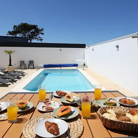 T3-house Of The Palm Tree Сasa de vacaciones Nazaré